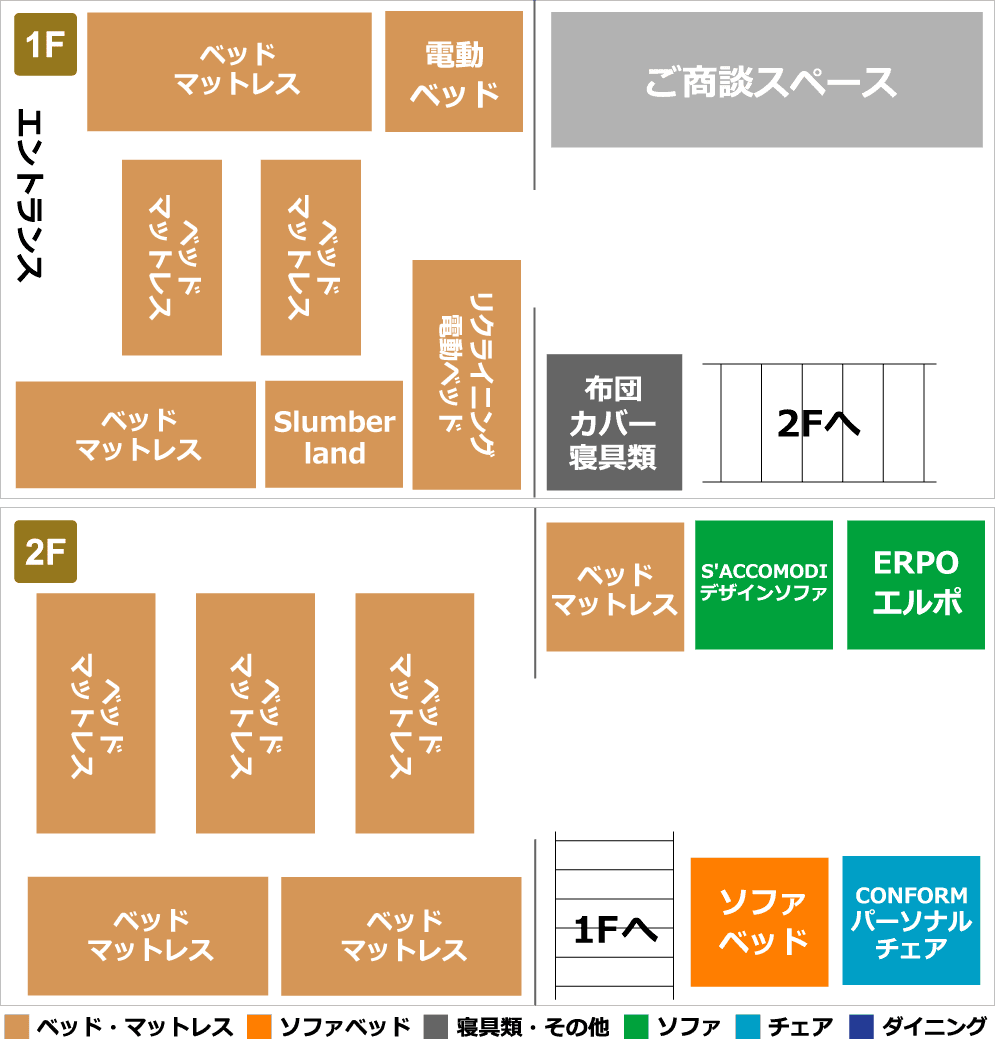 PRスタジオ信州フロアガイド