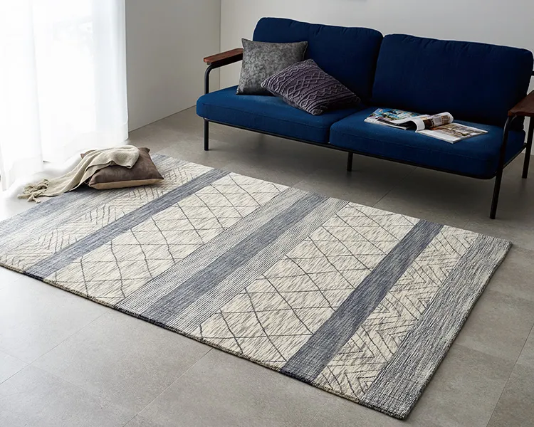 近代的なモダンデザイン絨毯の紹介