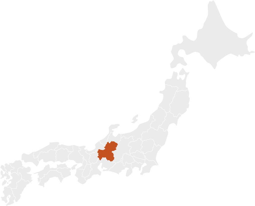 岐阜の地図