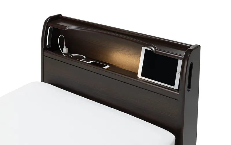 フランスベッド 電動ベッド 商品特徴 デザイン性に機能面もプラス