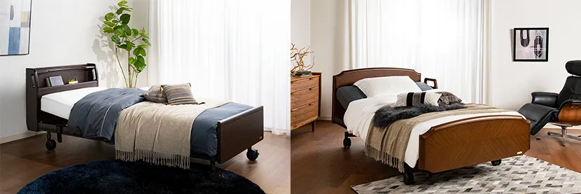 フランスベッド インテリア性の高い電動リクライニングベッド